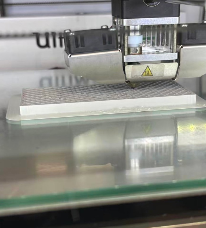 This is the process of 3d printing my model